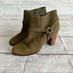COLE HAAN CALIXTA BOOTIE GREEN size 8B
